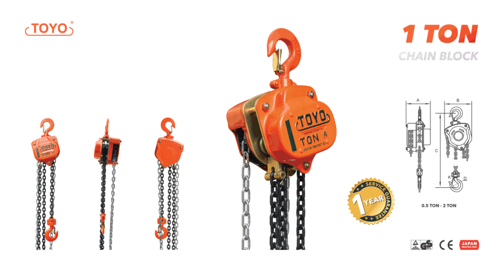 Manfaat Chain Block dan Tempat Jual Chain Block