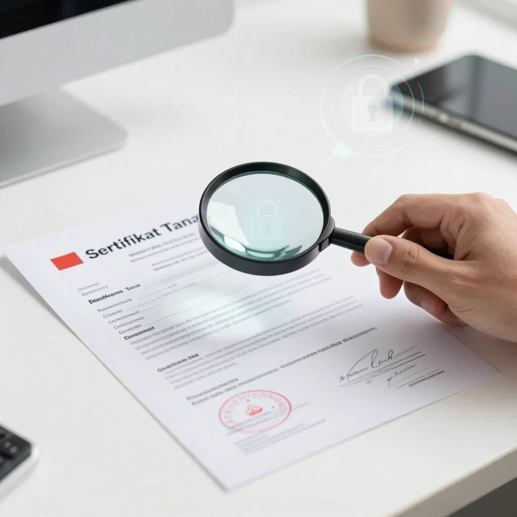 Cek Legalitas Sertifikat Tanah: Hindari Penipuan Properti