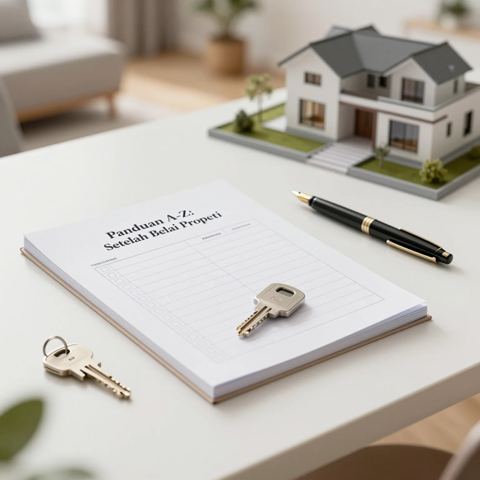 Checklist Penting Setelah Beli Properti: Panduan A-Z