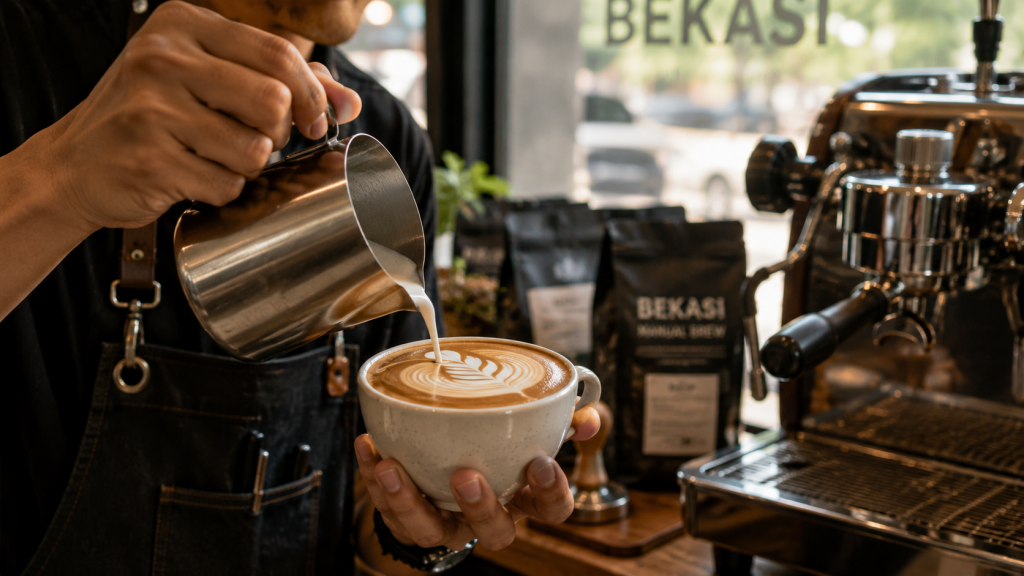 kursus barista bekasi kreasi coffee academy