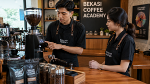 pelatihan barista bekasi kreasi coffee academy