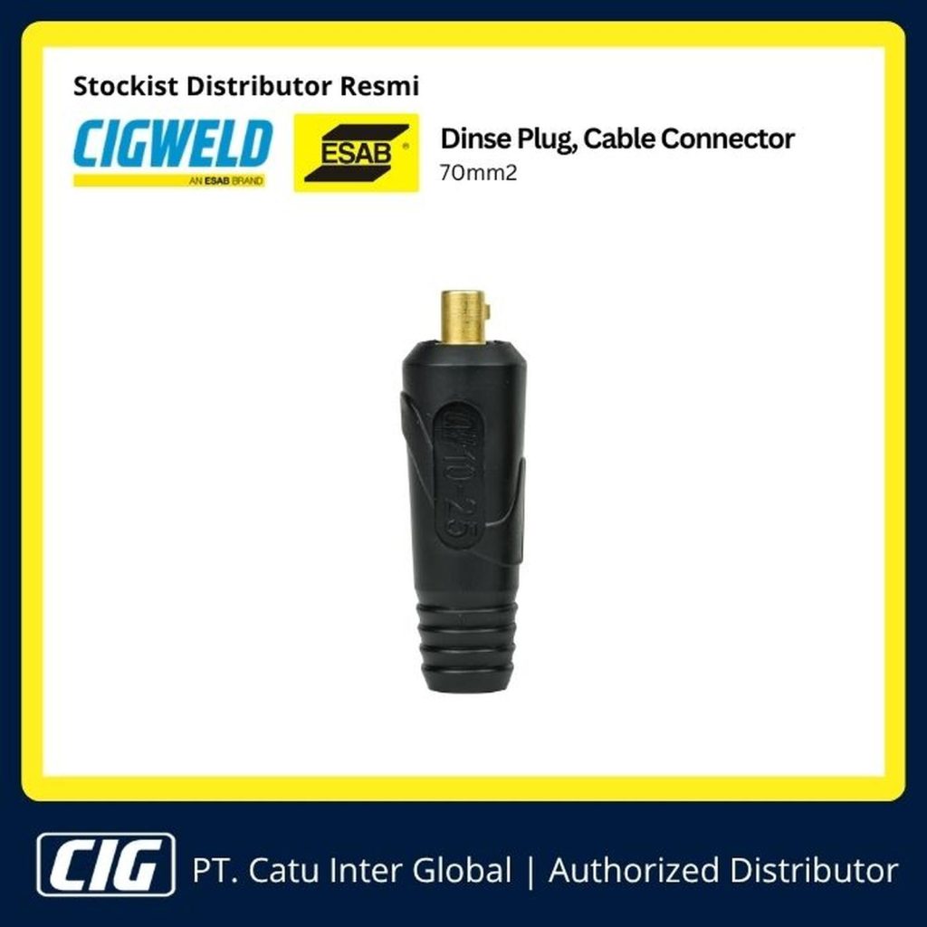 Cigweld Dinse Plug Connector 70mm2